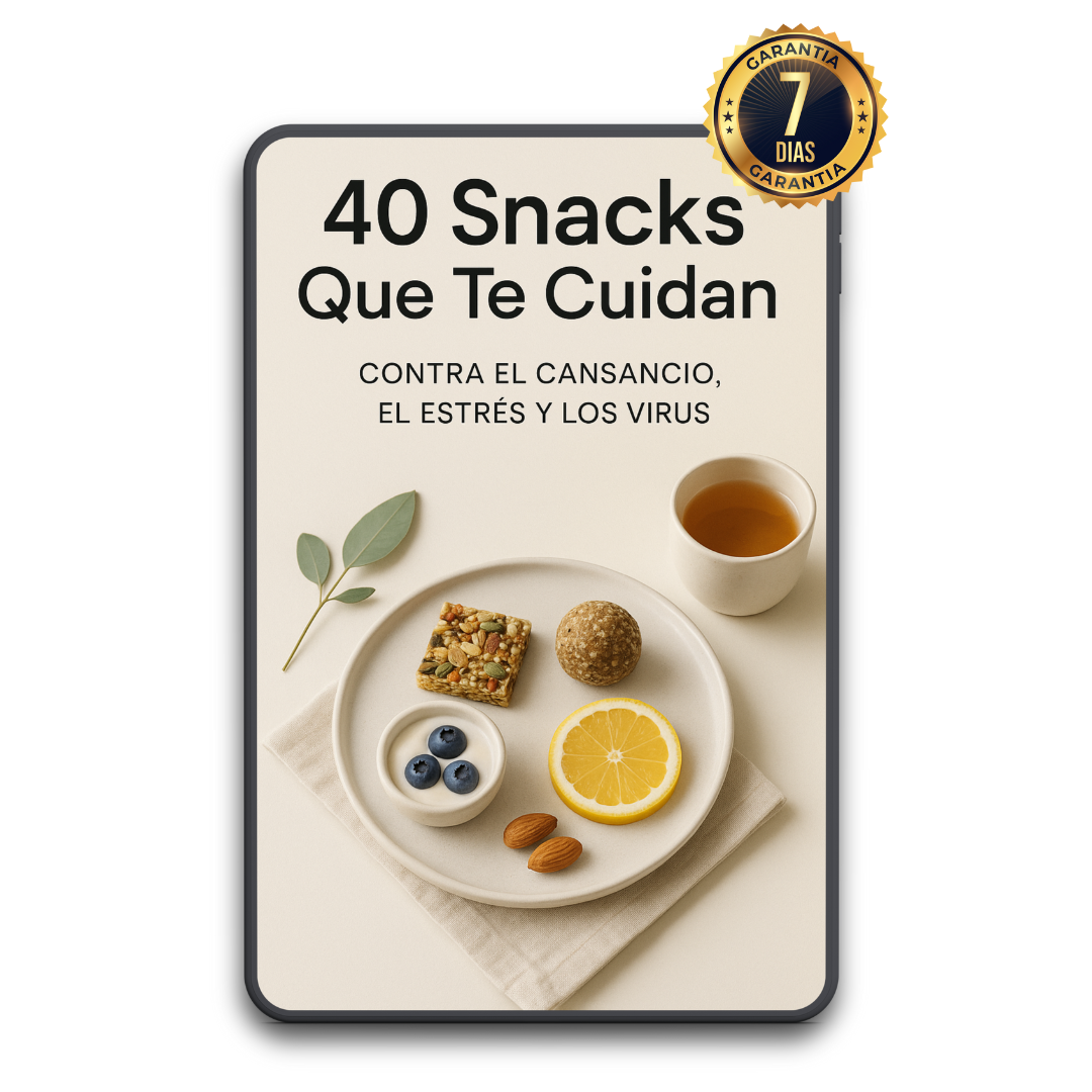 40 Snacks Saludables que te cuidan