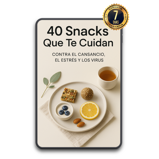40 Snacks Saludables que te cuidan