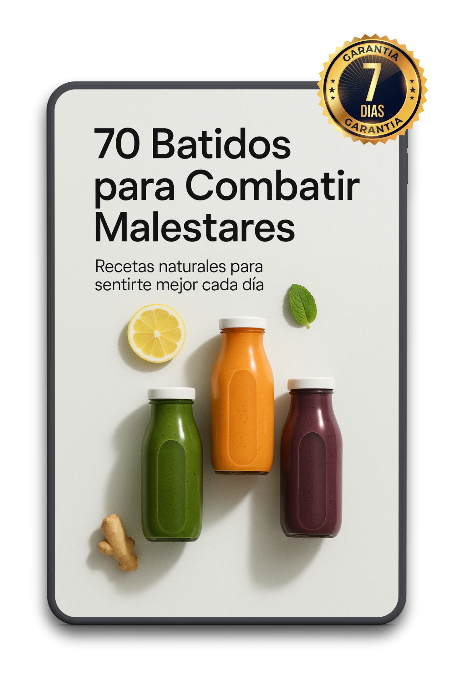 70 Batidos para Combatir Malestares + 5 BONUS GRATIS